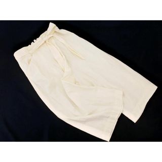 パドカレ(pas de calais)のpas de calais パドカレ リネン混 ワイド パンツ size36/オフホワイト ■◇ レディース(その他)