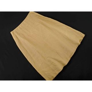 ニジュウサンク(23区)の23区 リネン100% スカート size38/ベージュ ■◇ レディース(ロングスカート)