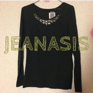 ジーナシス(JEANASIS)のJEANASIS ビジューロンT(Tシャツ(長袖/七分))