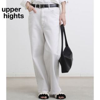 アパルトモンドゥーズィエムクラス(L'Appartement DEUXIEME CLASSE)の新品☆upper hights アッパーハイツ WIDE DENIM(デニム/ジーンズ)