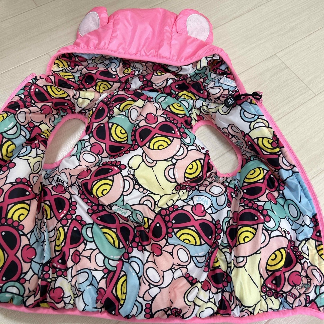 HYSTERIC MINI(ヒステリックミニ)のhysteric mini ダウンベスト キッズ/ベビー/マタニティのキッズ服女の子用(90cm~)(ジャケット/上着)の商品写真