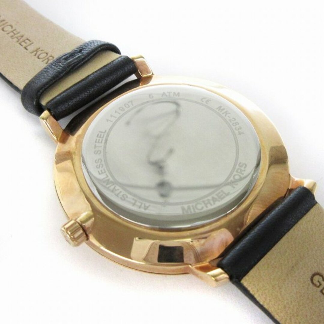 Michael Kors(マイケルコース)のマイケルコース 美品 PYPER 腕時計 クオーツ 文字盤 白 ■SM1 レディースのファッション小物(腕時計)の商品写真