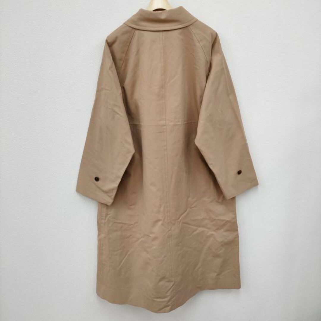 Graphpaper(グラフペーパー)のGraphpaper 新品未使用品 Double Cloth Peach Soutien Collar Coat GM201-10181B 定価107800円 ステンカラーコート ベージュ メンズ グラフペーパー【中古】4-0320M☆ メンズのジャケット/アウター(ステンカラーコート)の商品写真