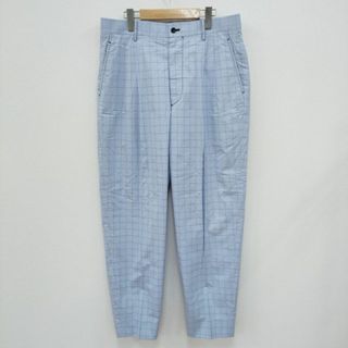 グラフペーパー(Graphpaper)のGraphpaper×THOMAS MASON 新品未使用品 Two Tuck Pants GM201-40056 定価39600円 サイズ2 パンツ ライトブルー メンズ グラフペーパー×トーマスメイソン【中古】4-0320M☆(その他)