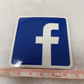 Facebook ステッカー　シール　限定　グッズ　ノベルティ　(ノベルティグッズ)