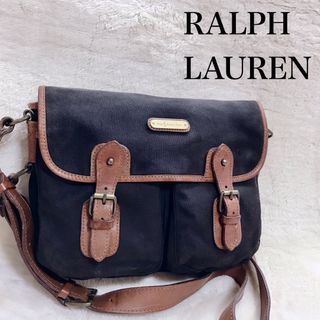 ポロラルフローレン(POLO RALPH LAUREN)の希少 POLO RALPH LAUREN バイカー サファリ ショルダーバッグ(ショルダーバッグ)