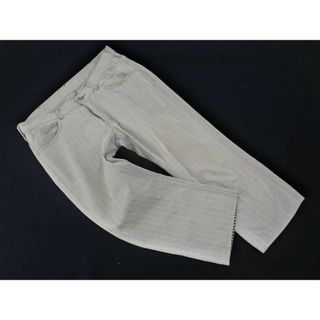 メンズビギ(MEN'S BIGI)のMEN'S BIGI メンズビギ ストライプ クロップド パンツ size03/グレー ■◇ メンズ(その他)