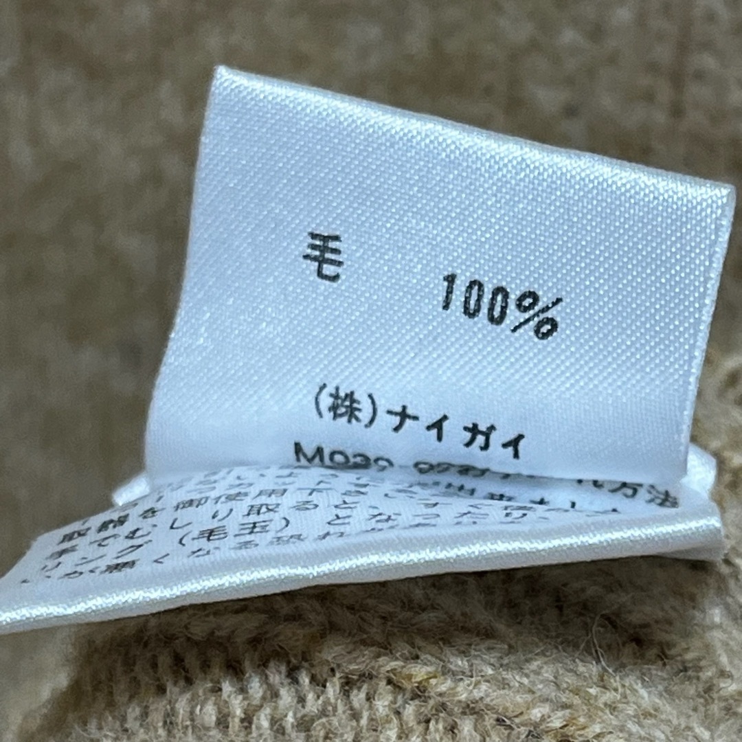 Ralph Lauren(ラルフローレン)の★ポロ ラルフローレン ニット セーター ベージュ ポニー刺繍 ウール 90s メンズのトップス(ニット/セーター)の商品写真