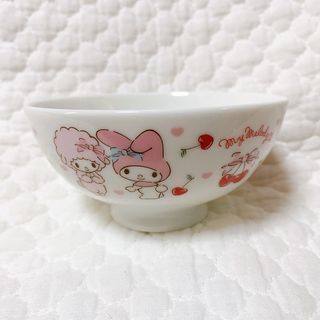 マイメロディ(マイメロディ)のマイメロディ　ピアノちゃん　お茶碗　チェリー　さくらんぼ　レア(食器)