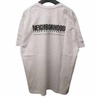 ネイバーフッド(NEIGHBORHOOD)のネイバーフッド 美品 Tシャツ カットソー ロゴ プリント 半袖 白(Tシャツ/カットソー(半袖/袖なし))