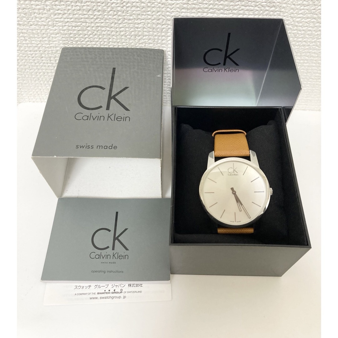 Calvin Klein(カルバンクライン)のCalvin Klein カルバンクライン swiss made 腕時計 メンズの時計(腕時計(アナログ))の商品写真