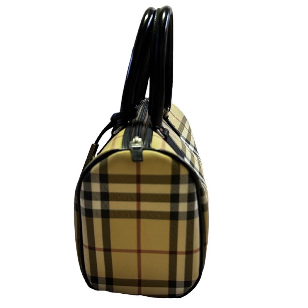 BURBERRY(バーバリー)のBURBERRY バーバリー ノバチェック レザー ハンドバッグ  レディースのバッグ(ハンドバッグ)の商品写真