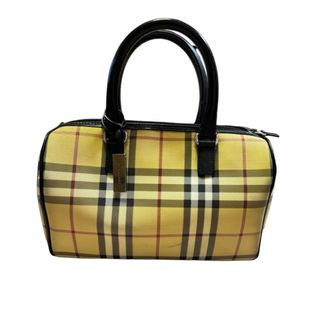 バーバリー(BURBERRY)のBURBERRY バーバリー ノバチェック レザー ハンドバッグ (ハンドバッグ)