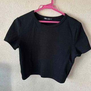 ザラ(ZARA)のチビTシャツ(Tシャツ(半袖/袖なし))