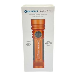 ◆◆OLIGHT Seeker 3 Pro 懐中電灯 LED懐中電灯 ハンディライト 作業灯 4200ルーメン オレンジ(その他)