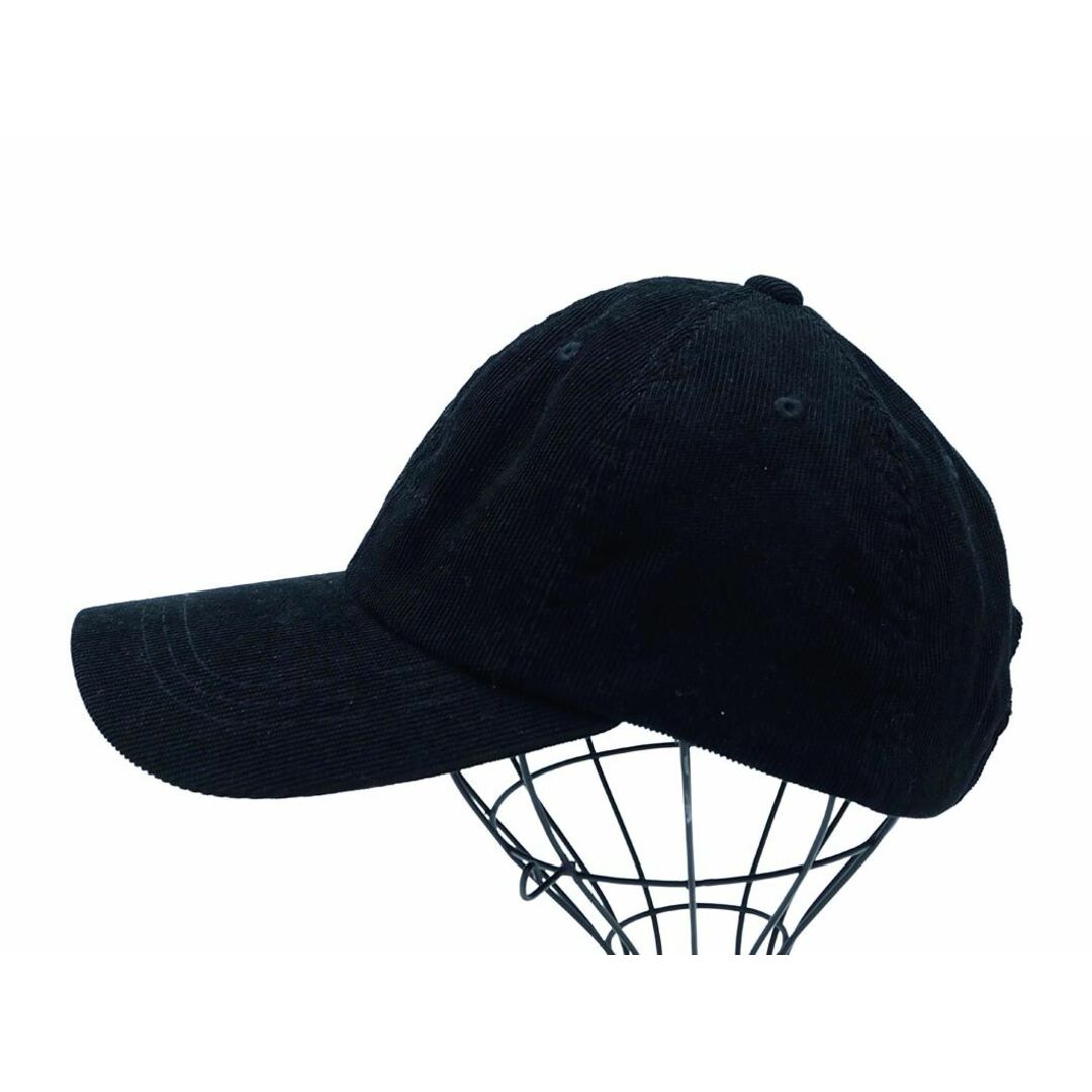 Champion(チャンピオン)のChampion チャンピオン コーデュロイ ロゴ ベースボール キャップ 黒 ◇■ メンズ メンズの帽子(キャップ)の商品写真