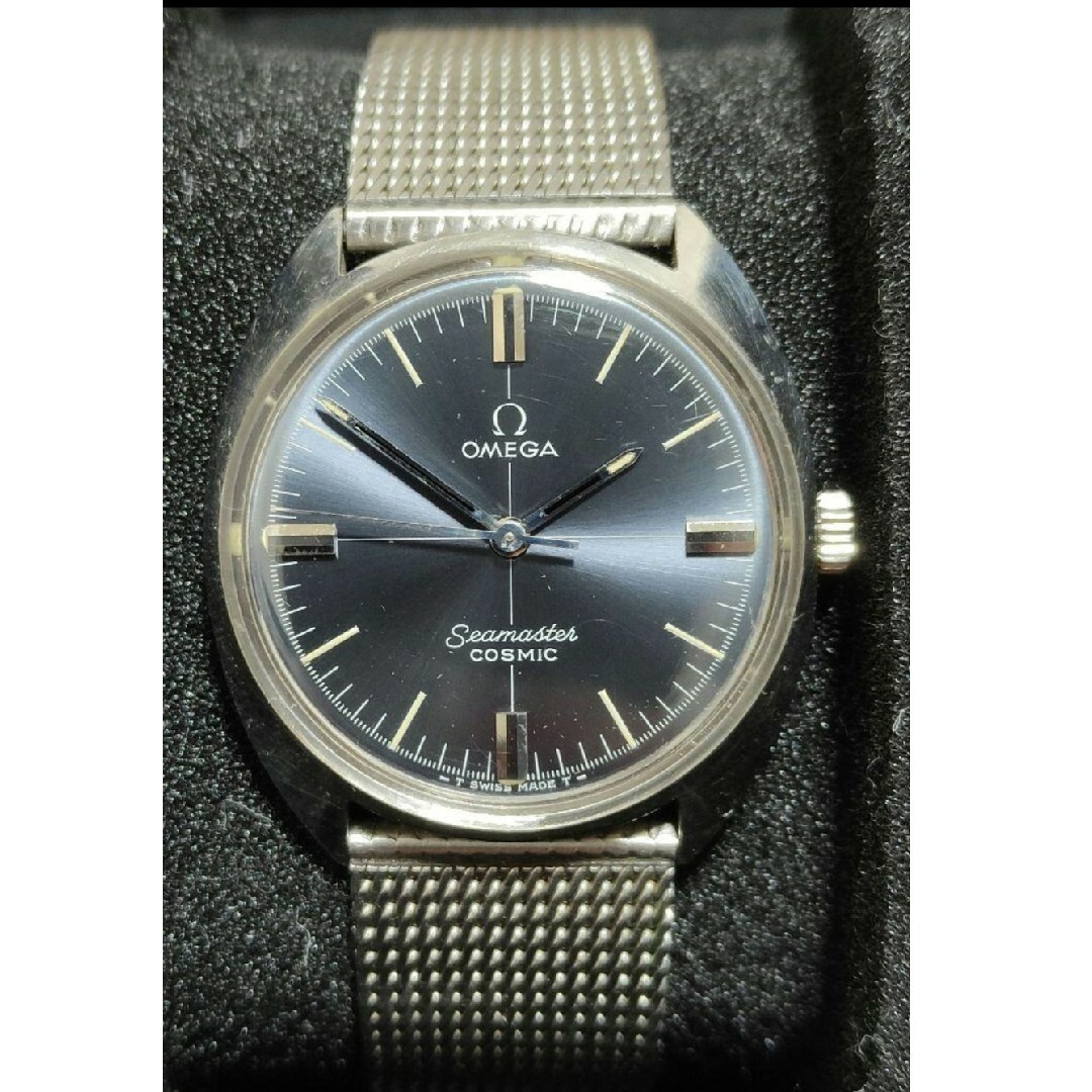 OMEGA(オメガ)の★超希少★OMEGA Seamaster COSMIC シルバーグレー文字盤 メンズの時計(腕時計(アナログ))の商品写真