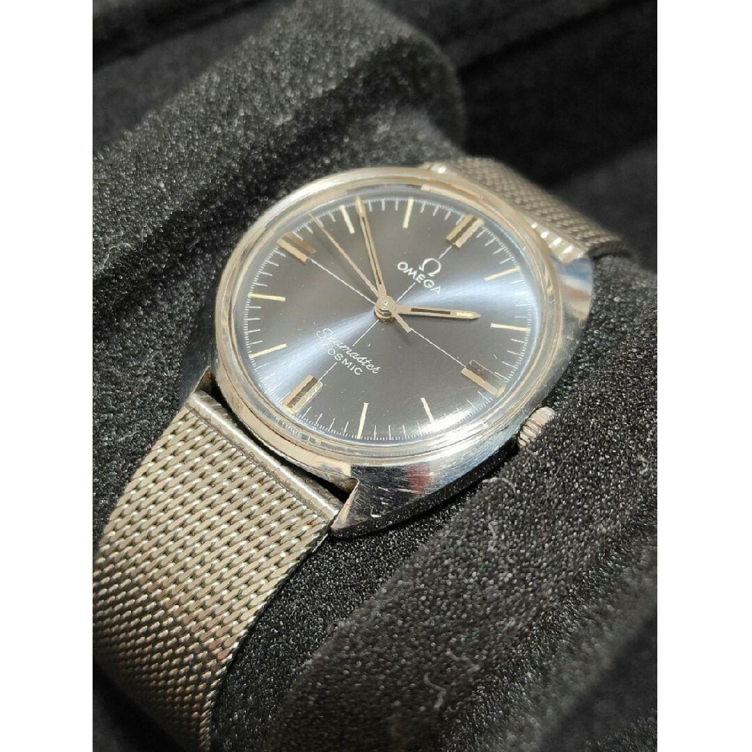 OMEGA(オメガ)の★超希少★OMEGA Seamaster COSMIC シルバーグレー文字盤 メンズの時計(腕時計(アナログ))の商品写真