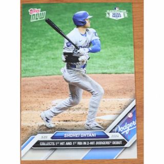 大谷翔平　topps now 2024 ドジャースデビュー(シングルカード)