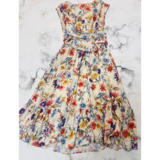 トッコクローゼット(TOCCO closet)の花柄ワンピース(ひざ丈ワンピース)