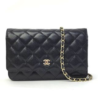 シャネル(CHANEL)の【新品未使用】CHANEL チェーンウォレット　ゴールド金具(ショルダーバッグ)