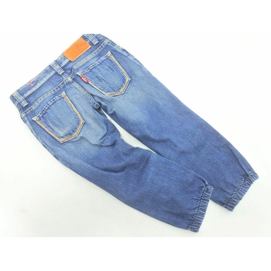 EDWIN(エドウィン)のEDWIN エドウィン 503 Blue Trip USED加工 クロップド デニムパンツ sizeS/青 ■■ レディース レディースのパンツ(デニム/ジーンズ)の商品写真