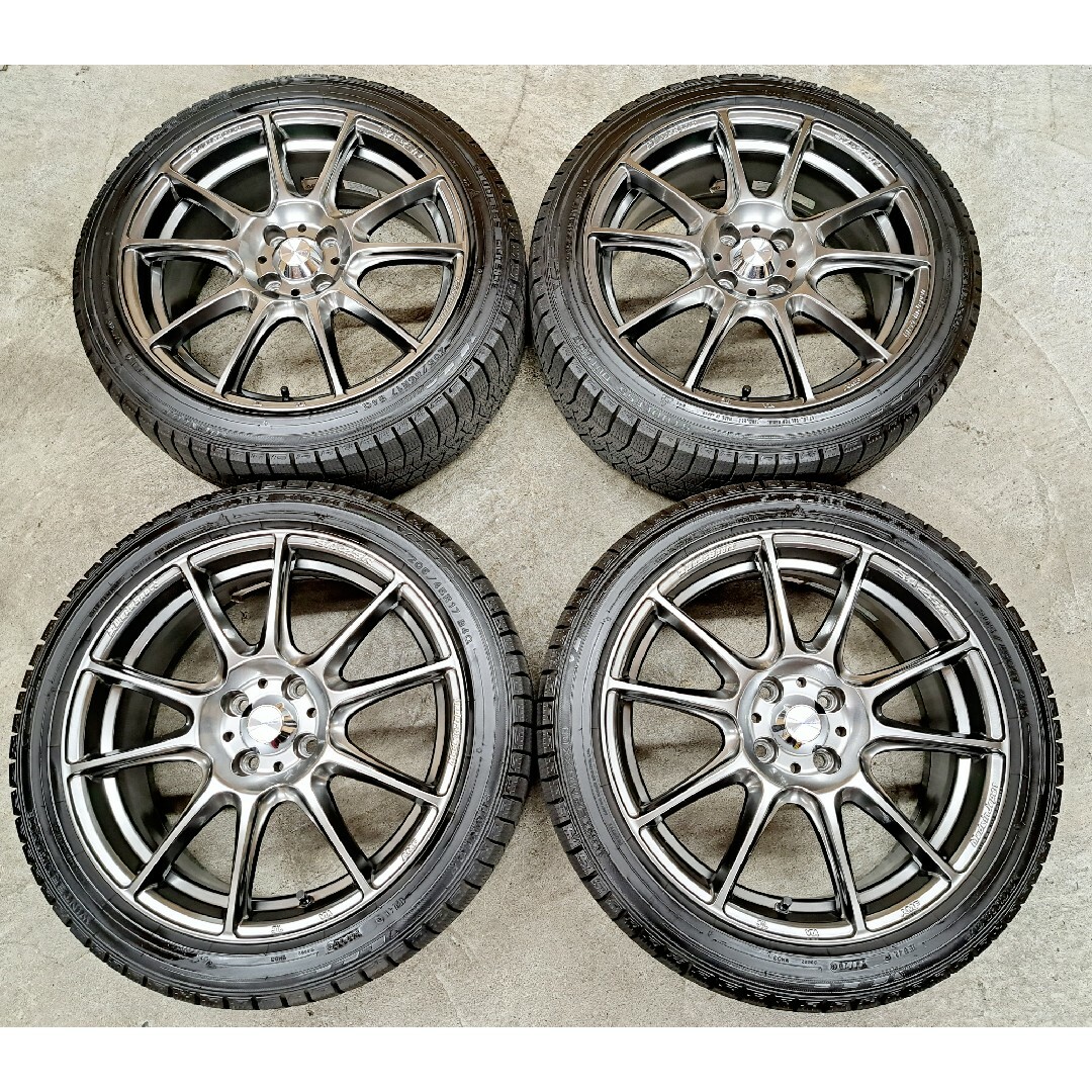 ウェッズ(ウェッズ)の【極上品】ウェッズ ホイールタイヤ 205/45R17 7.0J ノート 自動車/バイクの自動車(タイヤ・ホイールセット)の商品写真