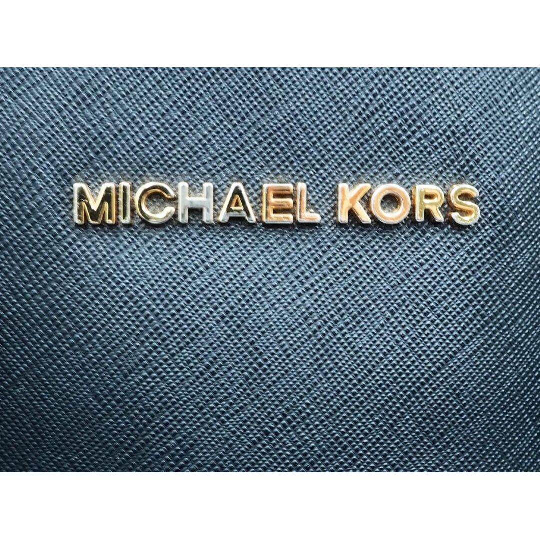 Michael Kors(マイケルコース)のMICHAEL KORS マイケルコース フェイクレザー ハンド バッグ 黒 ■■ レディース レディースのバッグ(ハンドバッグ)の商品写真