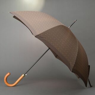 ルイヴィトン(LOUIS VUITTON)のルイヴィトン♡パラプルュイ・ジブレ モノグラムミニ長傘/雨傘 プッシュ式ブラウン(傘)