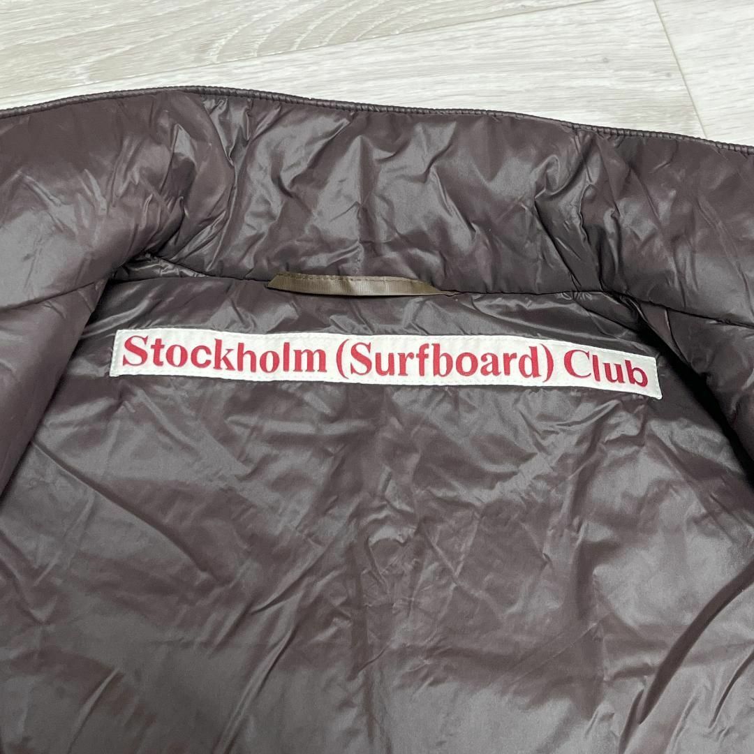 Stockholm Surfboard Club ダウンベスト ブラウン ☆ メンズのジャケット/アウター(ダウンベスト)の商品写真