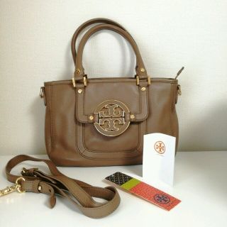 トリーバーチ(Tory Burch)のたっくんまま様専用【美品】トリーバーチ・ベージュ2way バッグ・保管袋付き(ハンドバッグ)