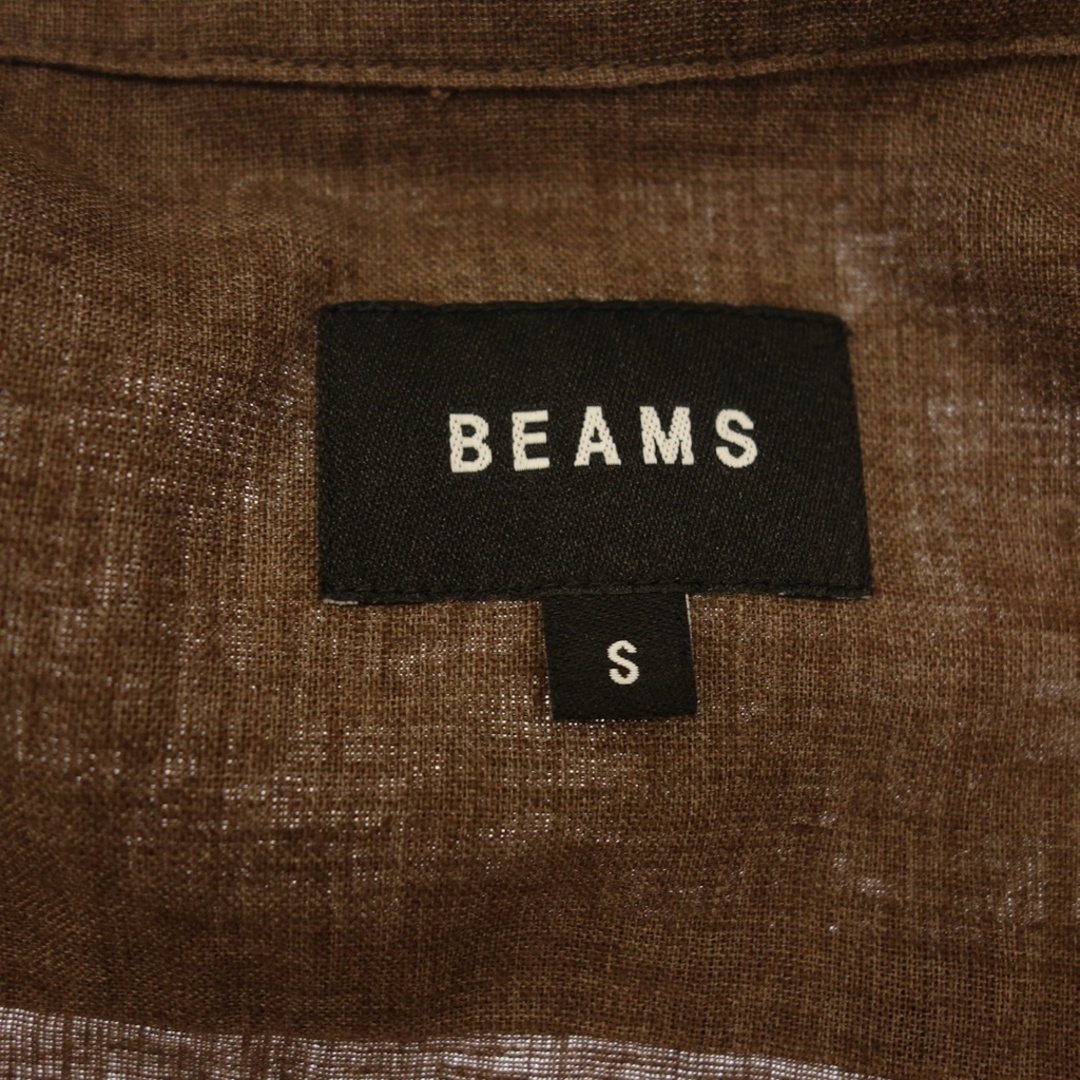 BEAMS(ビームス)のビームス リネンシャツ 11-01-1290-457-28-16【AFB18】 メンズのトップス(シャツ)の商品写真