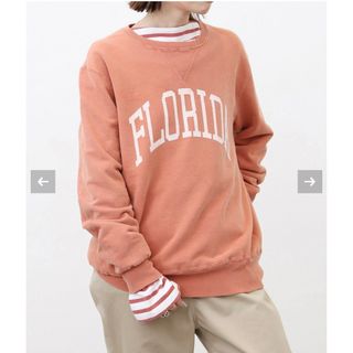 アパルトモンドゥーズィエムクラス(L'Appartement DEUXIEME CLASSE)の【REMI RELIEF】 FLORIDA CREW NECK SWEAT(トレーナー/スウェット)