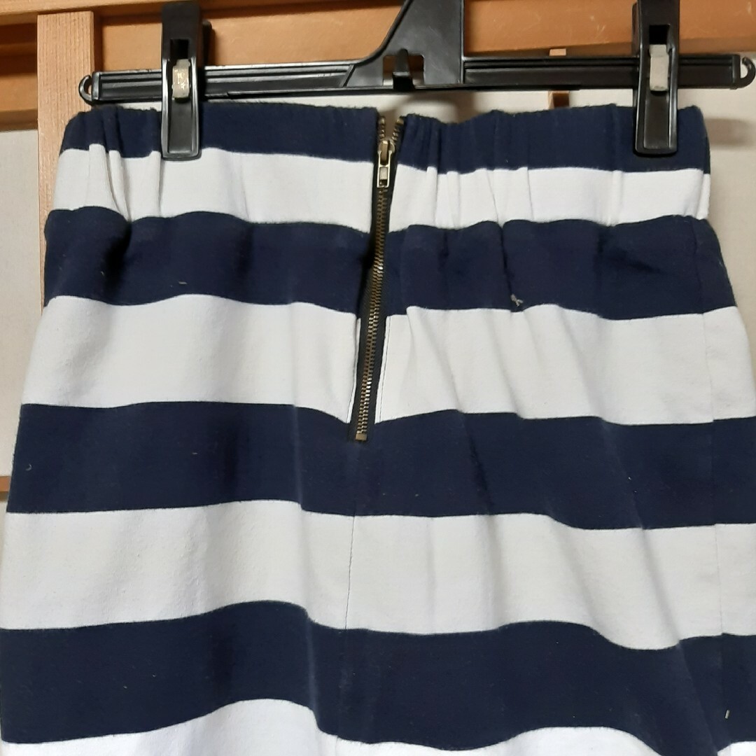 GORGE(ゴージ)のGORGE ボーダーミニスカート レディースのスカート(ミニスカート)の商品写真