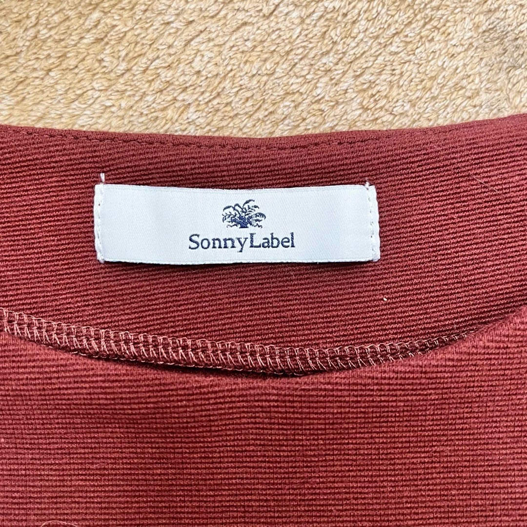 Sonny Label(サニーレーベル)の【サニーレーベル】レディース　ワッフルスリーブ　プルオーバー　半袖 レディースのトップス(カットソー(半袖/袖なし))の商品写真