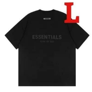 新品 FOG ESSENTIALS  エッセンシャルズ バックロゴ Tシャツ 黒(Tシャツ/カットソー(半袖/袖なし))