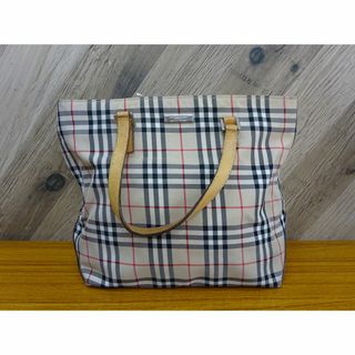 バーバリーブルーレーベル(BURBERRY BLUE LABEL)のM博二145 / BURBERRY ブルーレーベル ハンドバッグ キャンバス(ハンドバッグ)