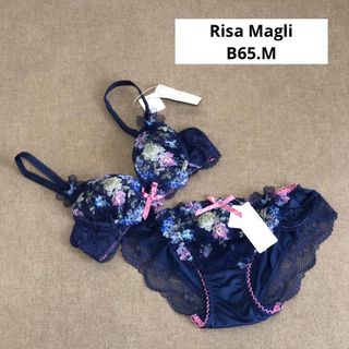 リサマリ(Risa Magli)のリサマリ【Risa Magli】リシェ　ブラジャー＆ショーツ・　B65.M(ブラ&ショーツセット)