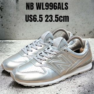 ニューバランス(New Balance)のnew balance ニューバランス WL996ALS 23.5cm シルバー(スニーカー)