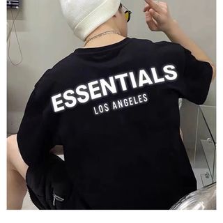 エッセンシャル(Essential)のESSENTIALS Tシャツ男女兼用 エッセンシャルズ 高級感光るLOGO半袖(Tシャツ/カットソー(半袖/袖なし))