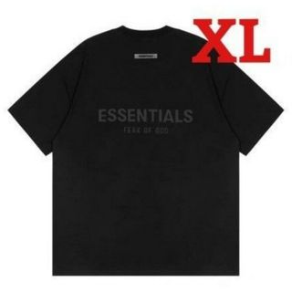 新品 FOG ESSENTIALS  エッセンシャルズ バックロゴ Tシャツ 黒(Tシャツ/カットソー(半袖/袖なし))