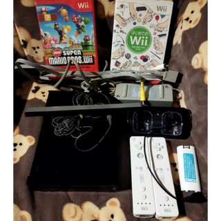 ウィー(Wii)の中古動作品Wiiセット(家庭用ゲーム機本体)