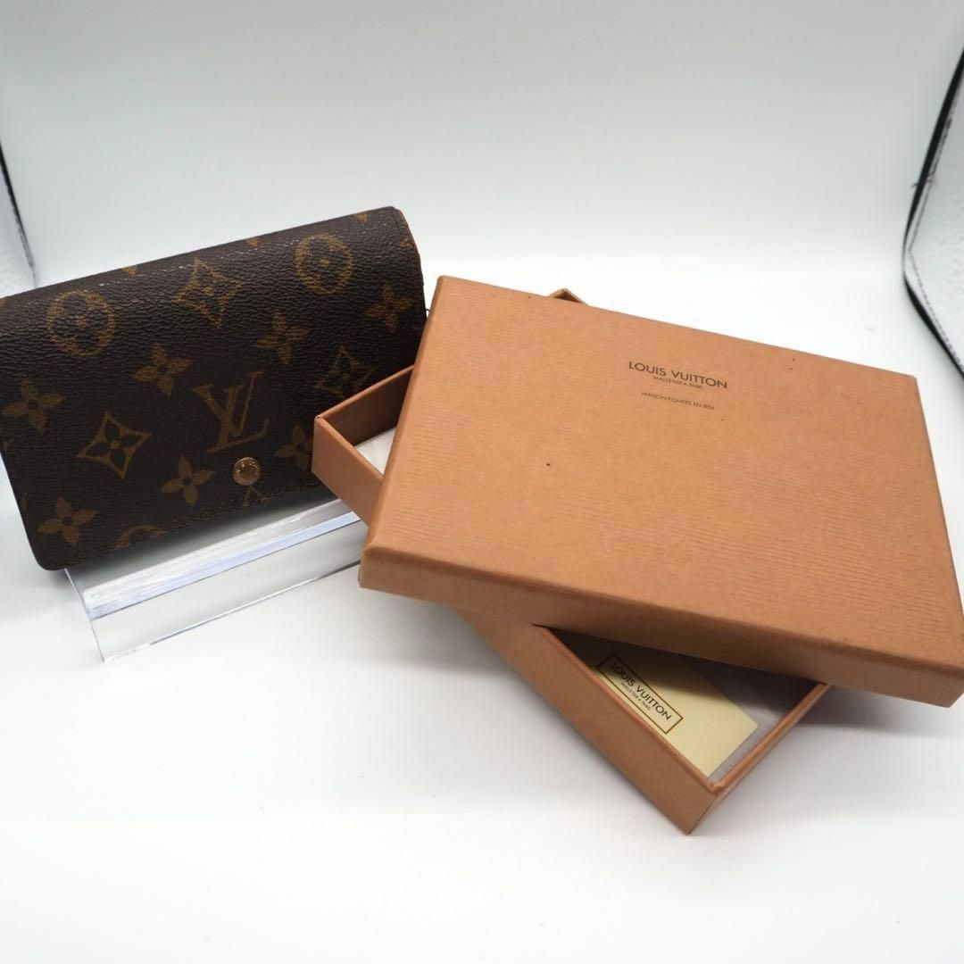 LOUIS VUITTON(ルイヴィトン)の【箱付き】ルイ ヴィトン　折り財布　財布　人気デザイン　モノグラム　トレゾール レディースのファッション小物(財布)の商品写真