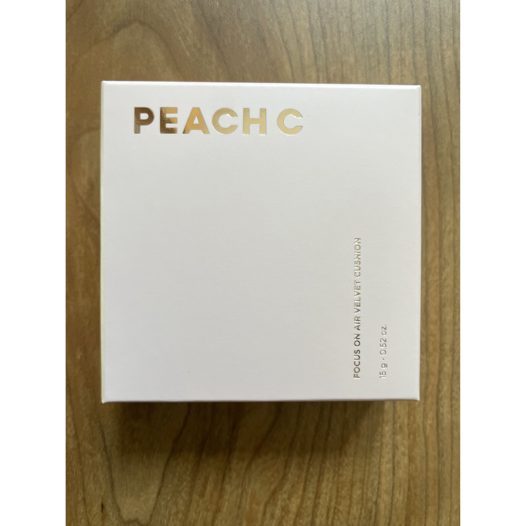 PEACHC フォーカスオン エアーベルベットクッション 01 コスメ/美容のベースメイク/化粧品(ファンデーション)の商品写真