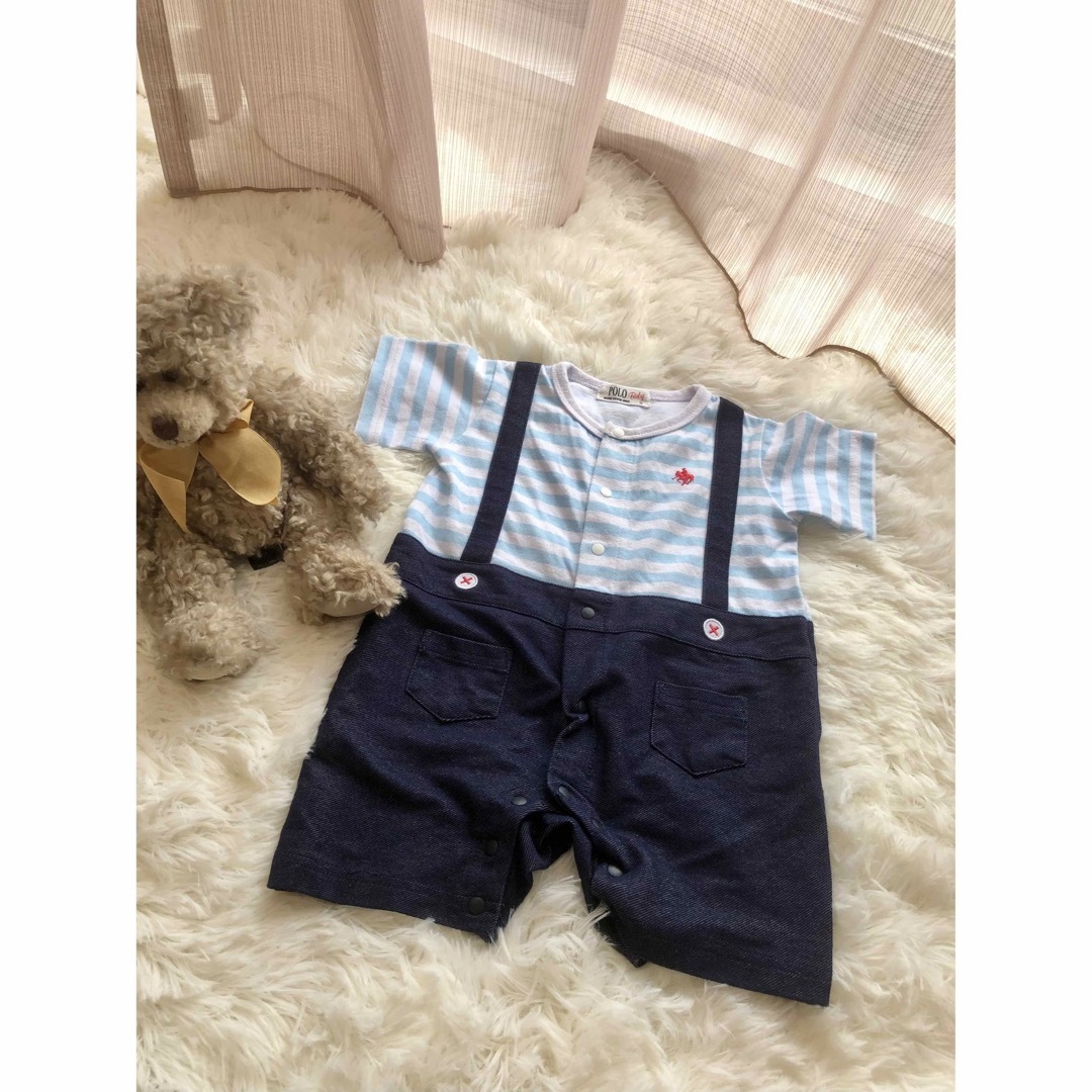 POLO（RALPH LAUREN）(ポロ)のPOLO baby ベビー服　70cm キッズ/ベビー/マタニティのベビー服(~85cm)(カバーオール)の商品写真