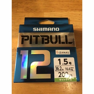 シマノ(SHIMANO)の新品　ピットブル12  1.5号 200m(釣り糸/ライン)