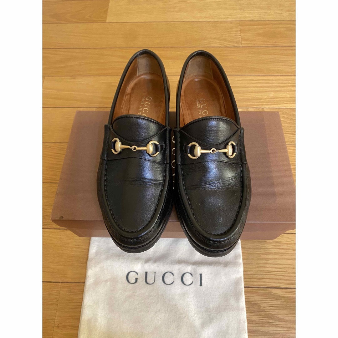 Gucci(グッチ)の【GUCCI】ホースビットローファー レディースの靴/シューズ(ローファー/革靴)の商品写真