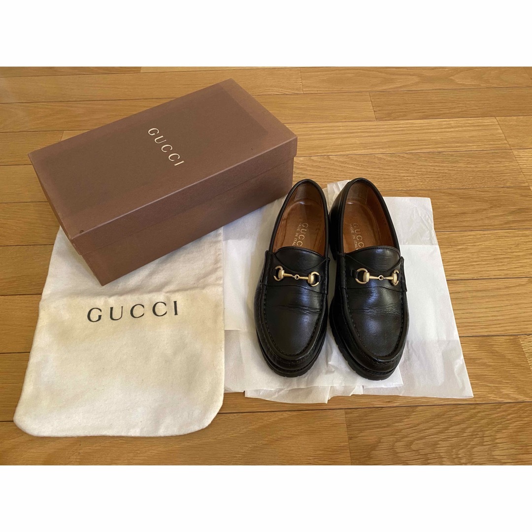 Gucci(グッチ)の【GUCCI】ホースビットローファー レディースの靴/シューズ(ローファー/革靴)の商品写真