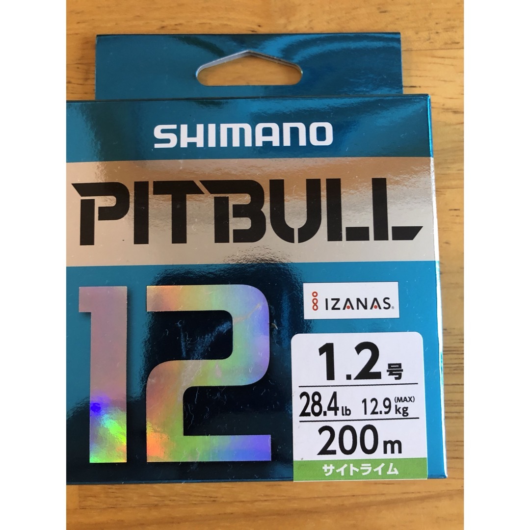 SHIMANO(シマノ)の新品　ピットブル12  1.2号 200m スポーツ/アウトドアのフィッシング(釣り糸/ライン)の商品写真