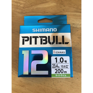 シマノ(SHIMANO)の新品　ピットブル12  1号 200m(釣り糸/ライン)